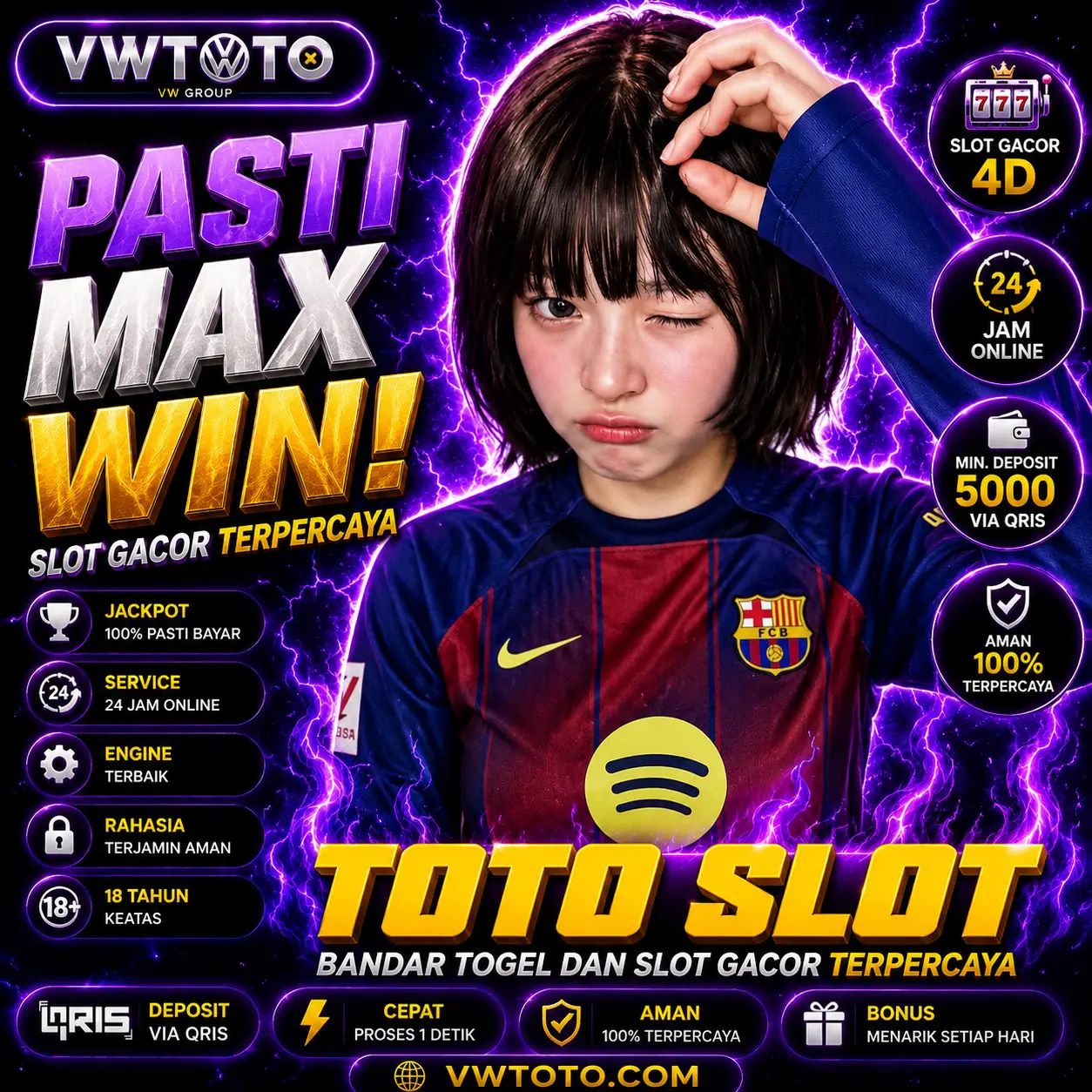 VWTOTO ✈️ Pasangan Angka Penyedia Bandar Togel & Toto Slot Gacor Online Dengan Hadiah 4D Terbesar!